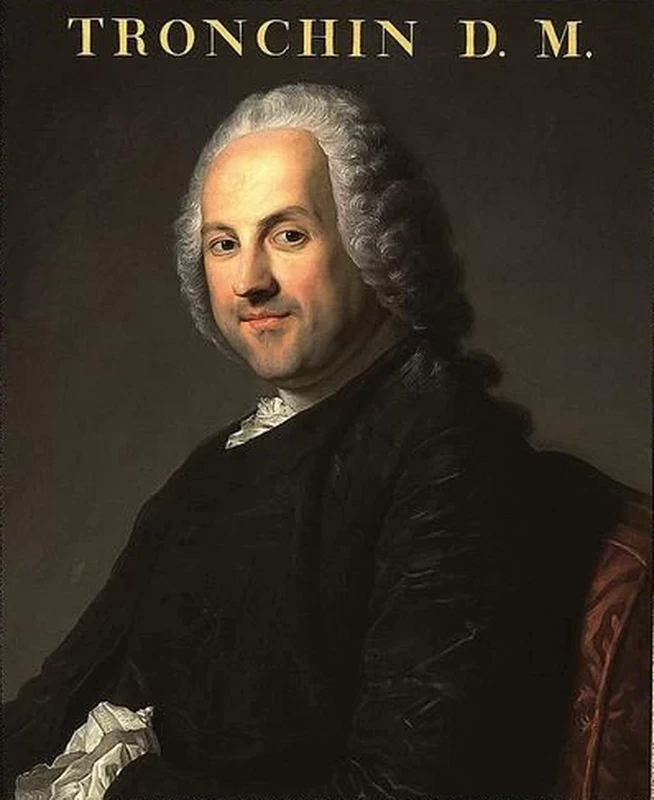 Ritratto di Théodore Tronchin, medico ginevrino, professore all'Accademia